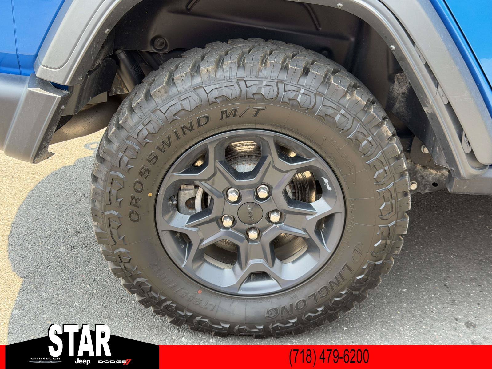 Used 2023 Hydro Blue Pearlcoat Jeep Willys image 7