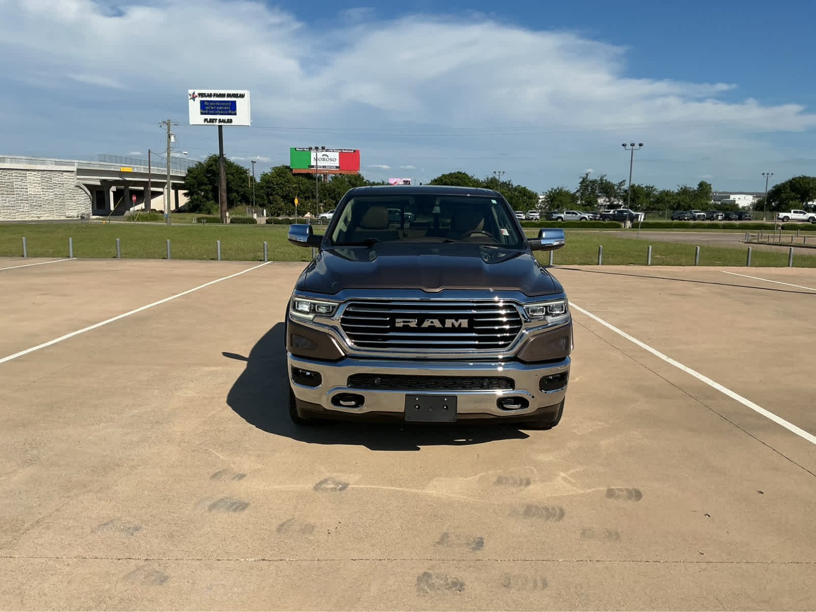Used 2020 Walnut Brown Metallic Clearcoat Ram Longhorn image 3