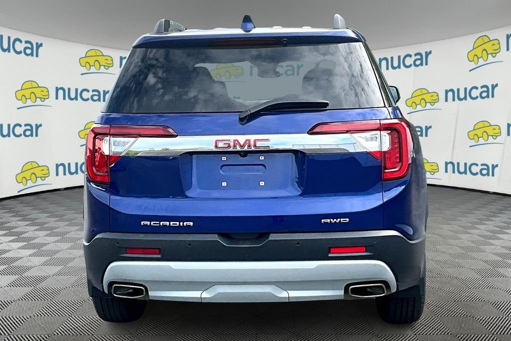 Used 2023 Ultra Blue Metallic GMC SLE image 5