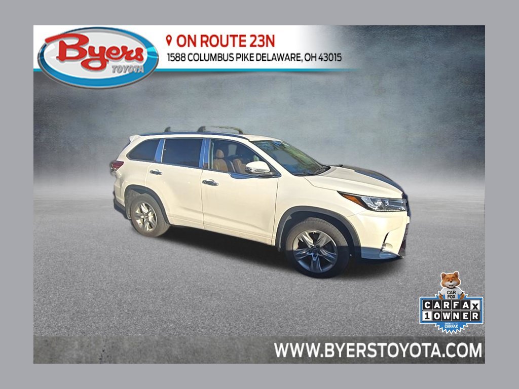 Used 2019 Blizzard Pearl Toyota Limited image 1