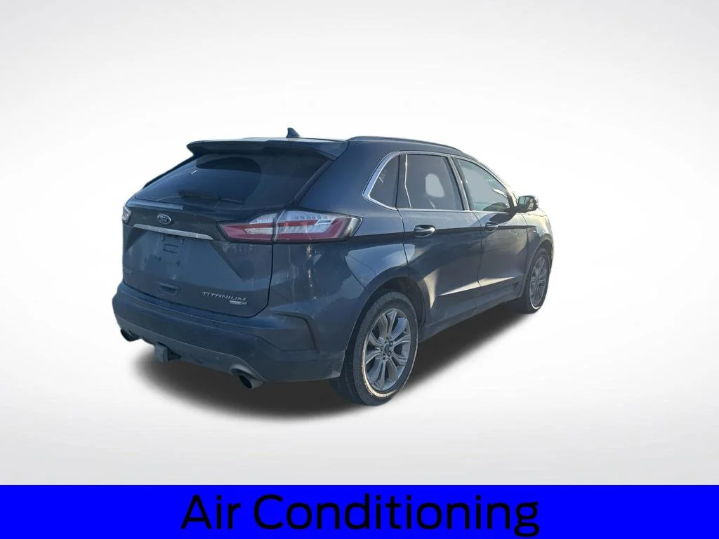 Used 2019 Blue Ford Titanium image 3