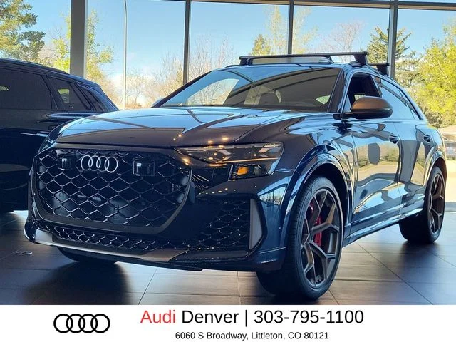 New 2026 Blue Audi 4.0T image 1