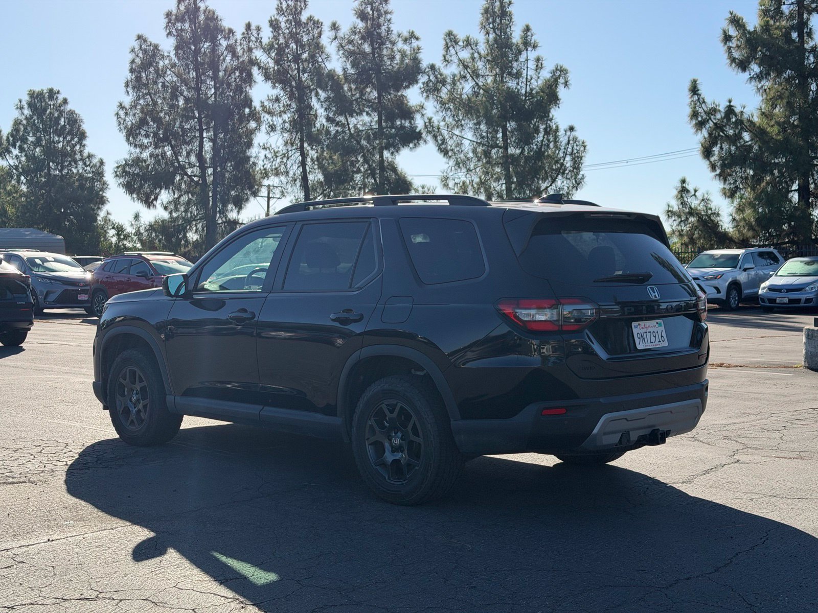 Used 2025 Crystal Black Pearl Honda TrailSport image 3