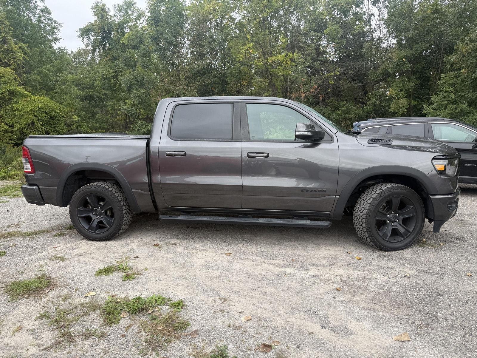 Used 2020 Granite Crystal Metallic Clearcoat Ram Big Horn image 3