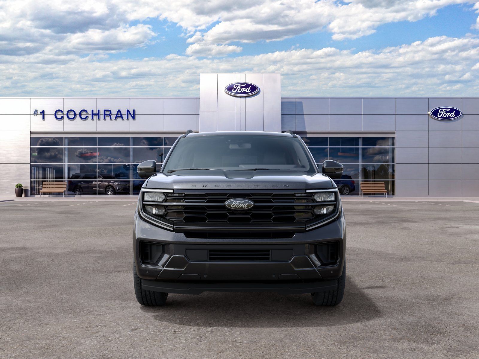 New 2027 Dark Matter Gray Metallic Ford Platinum image 3