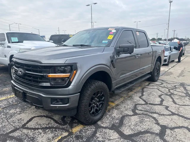 Used 2024 Gray Metallic Ford XLT image 1