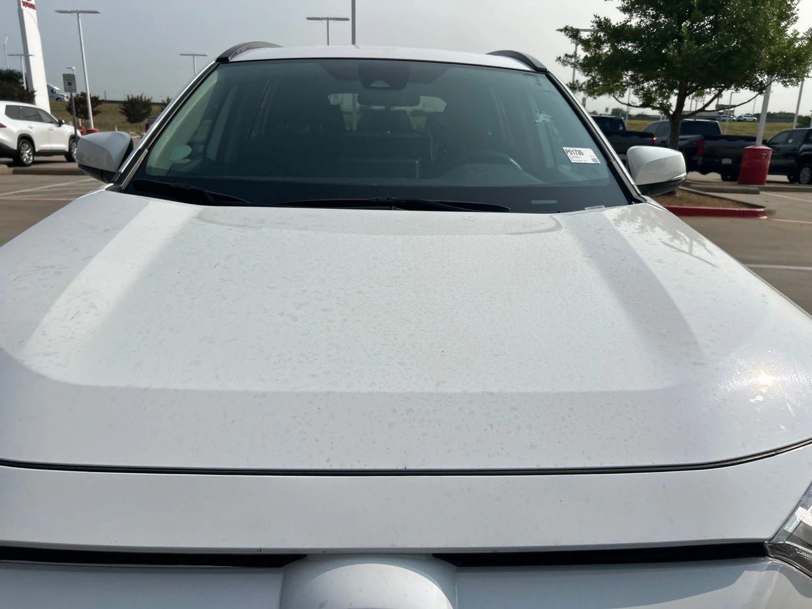 Used 2025 White Toyota XLE image 3