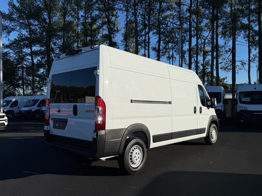 New 2026 Bright White Clear-Coat Exterior Paint RAM Cargo Van Tradesman High Roof 159" WB w/Pass Seat image 3