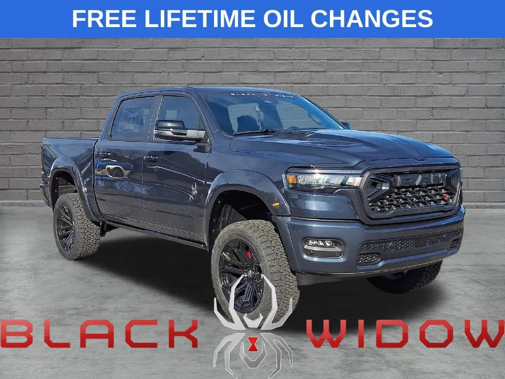 New 2026 Forged Blue Metallic Exterior Paint RAM Big Horn image 1