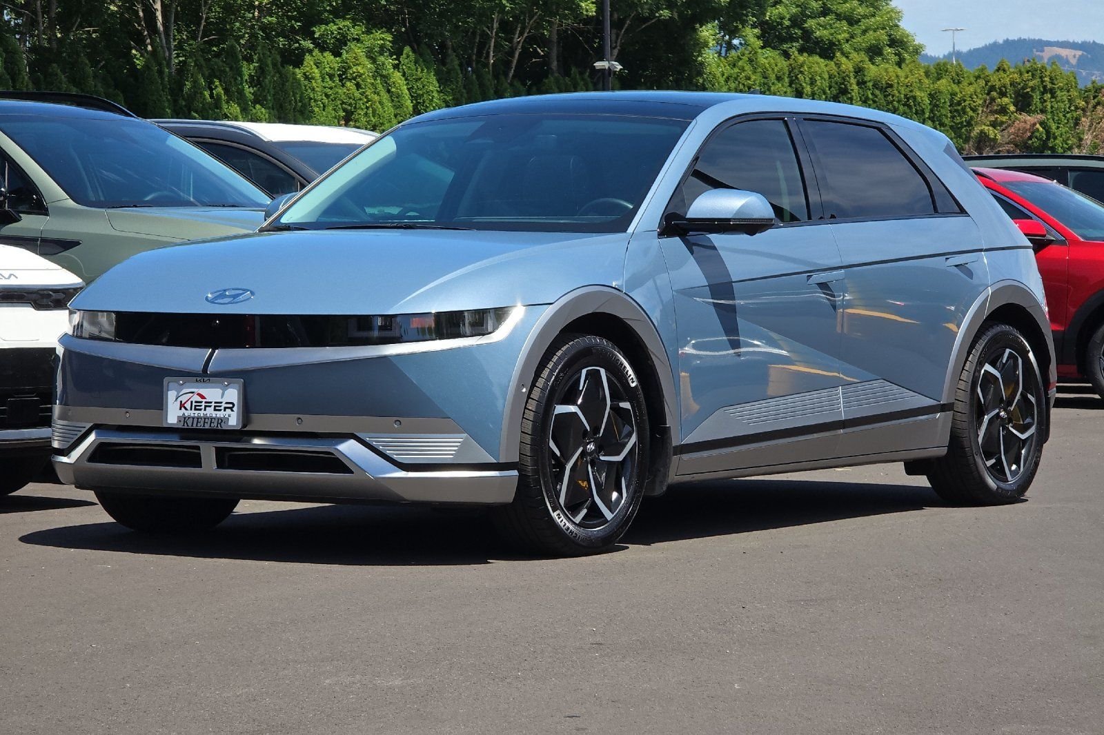Used 2024 Blue Hyundai Limited image 8