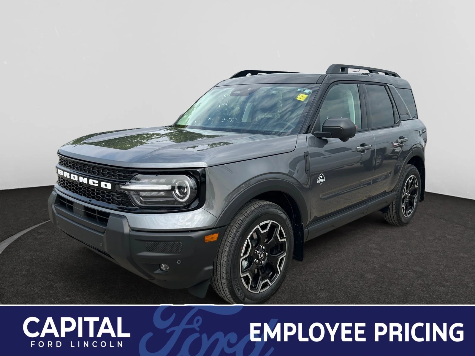 New 2026 Carbonized Grey Metallic Ford Outer Banks image 1