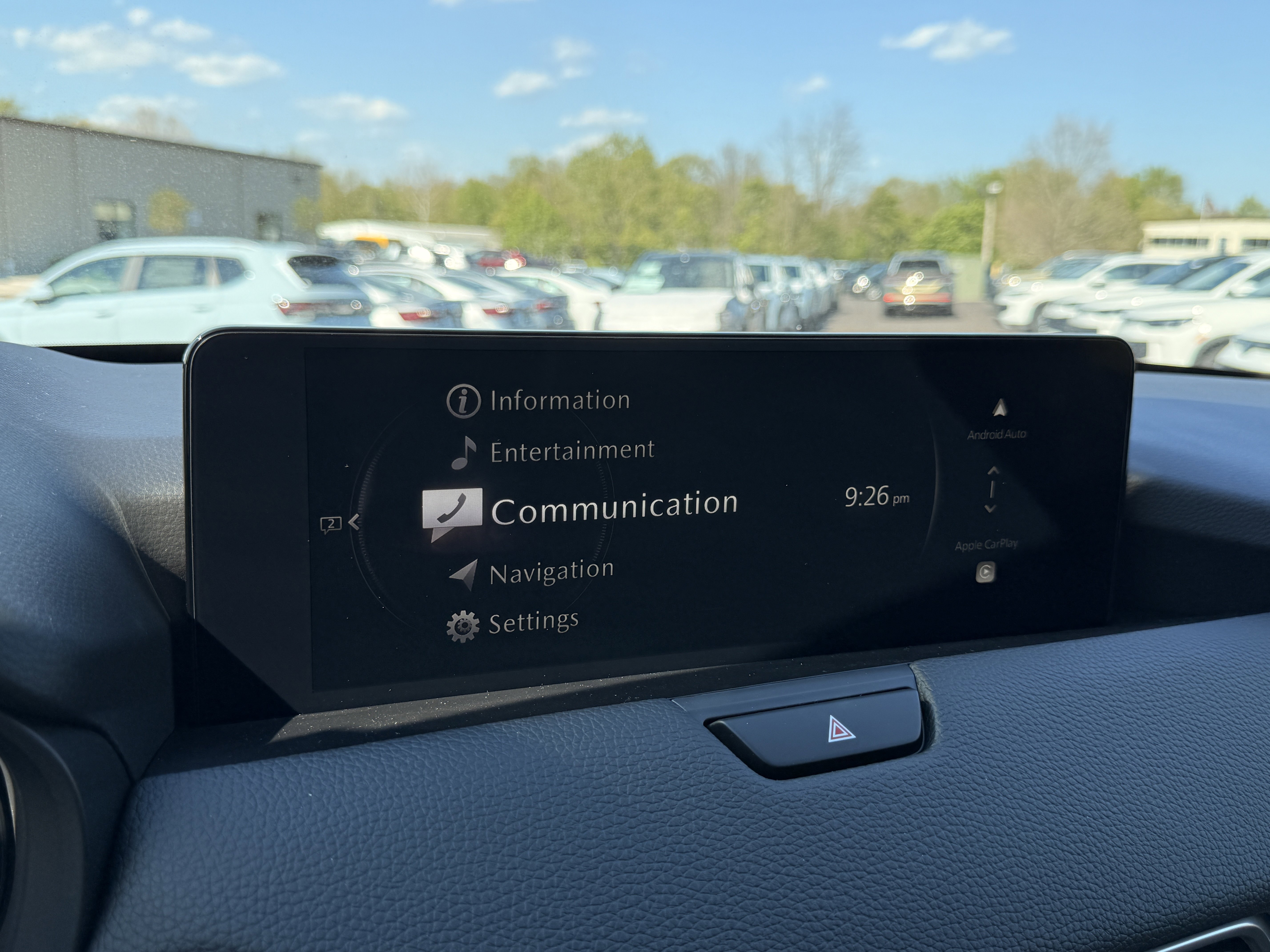 New 2026 Jet Black Mica Mazda Premium Sport AWD image 4