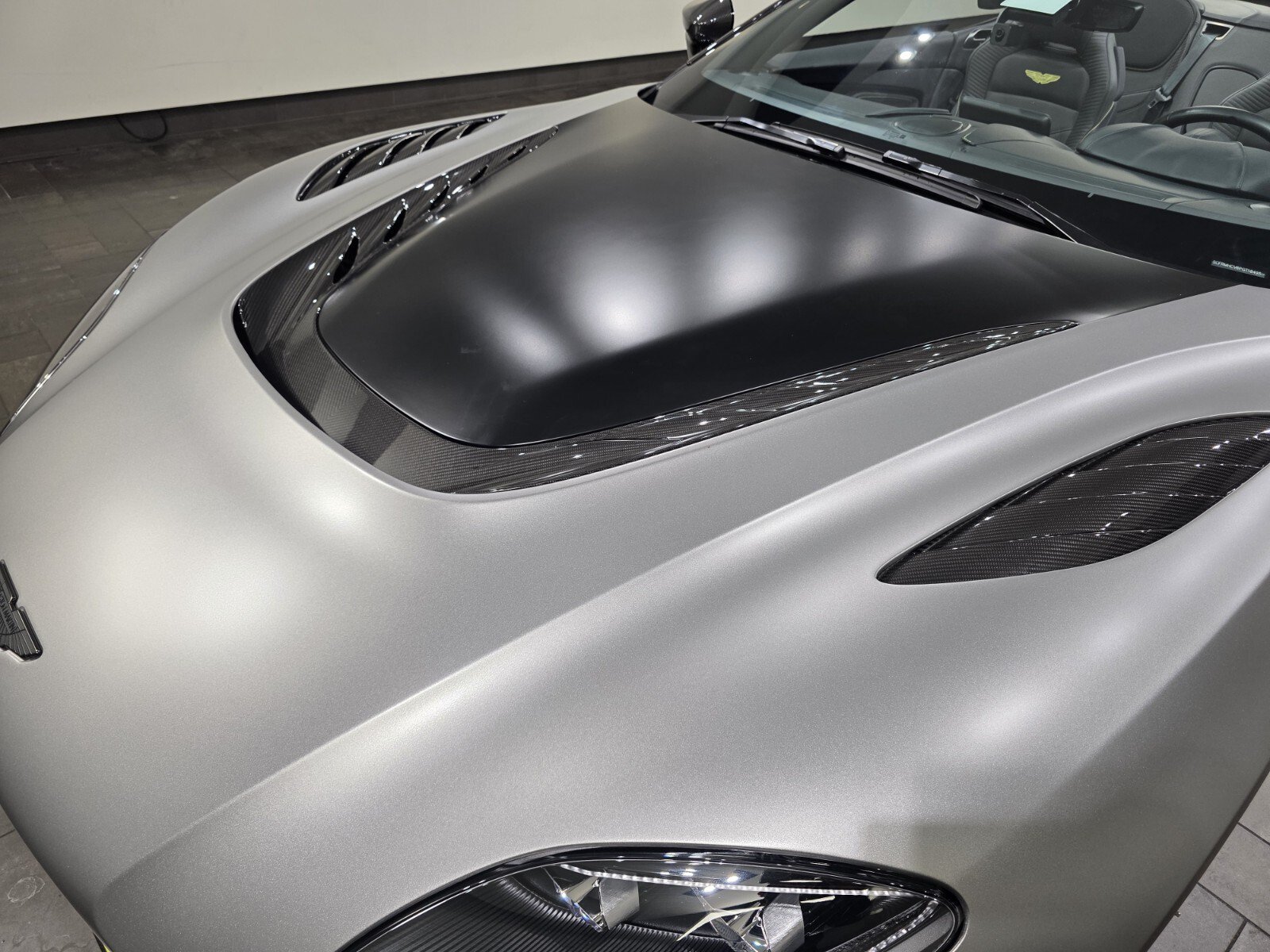 Used 2023 Q Satin Aluminite Silver Aston Martin 770 Ultimate Volante image 26