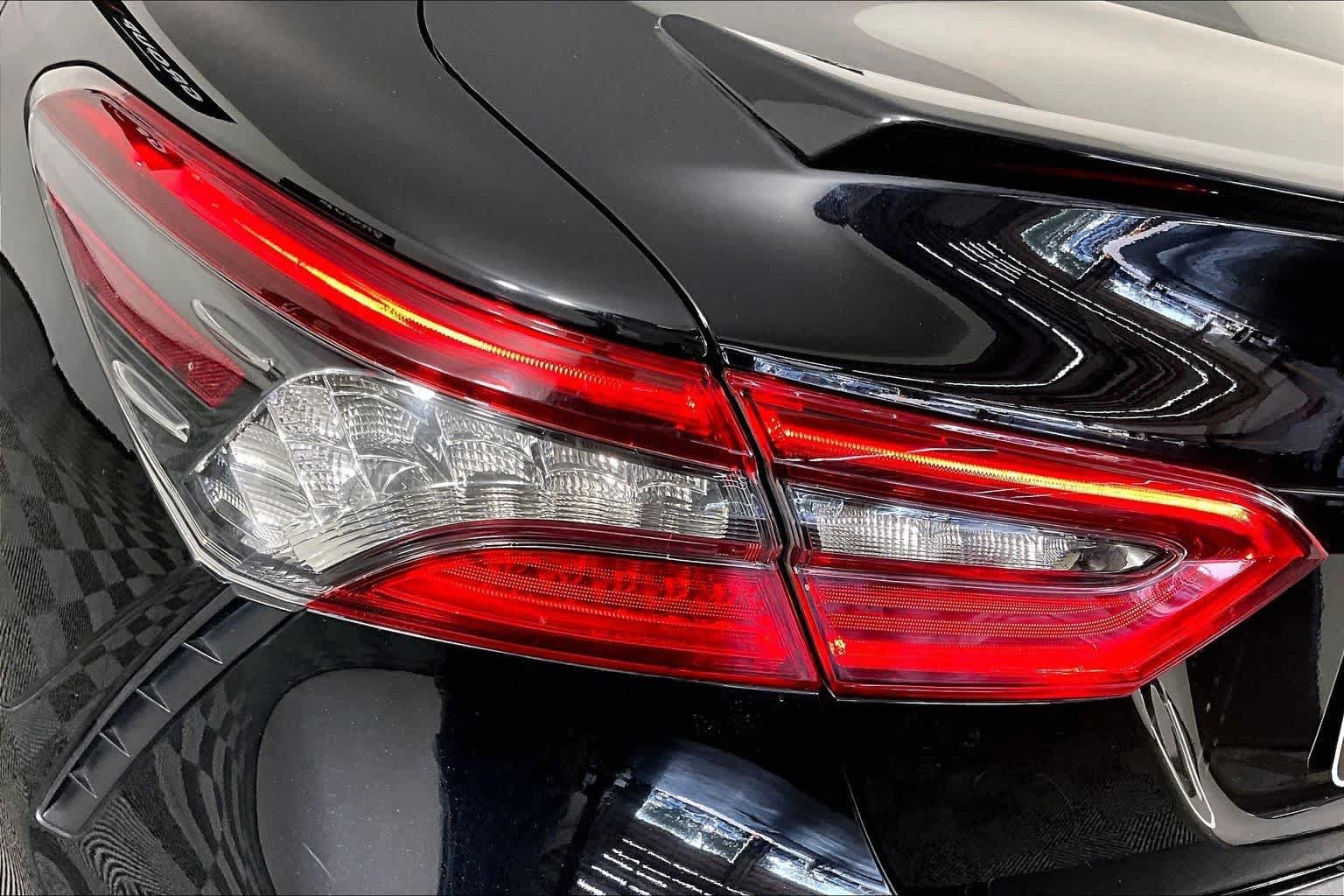 Used 2022 Midnight Black Metallic Toyota XSE image 25