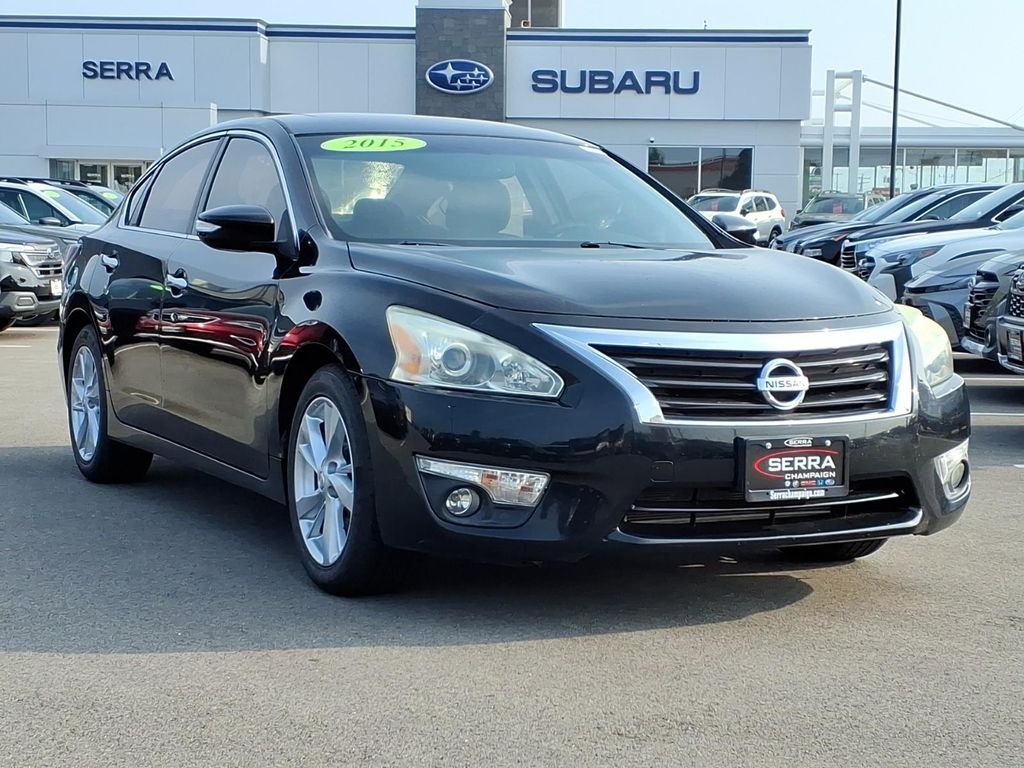 Used 2015 Super Black Clearcoat Nissan 2.5 SV image 15