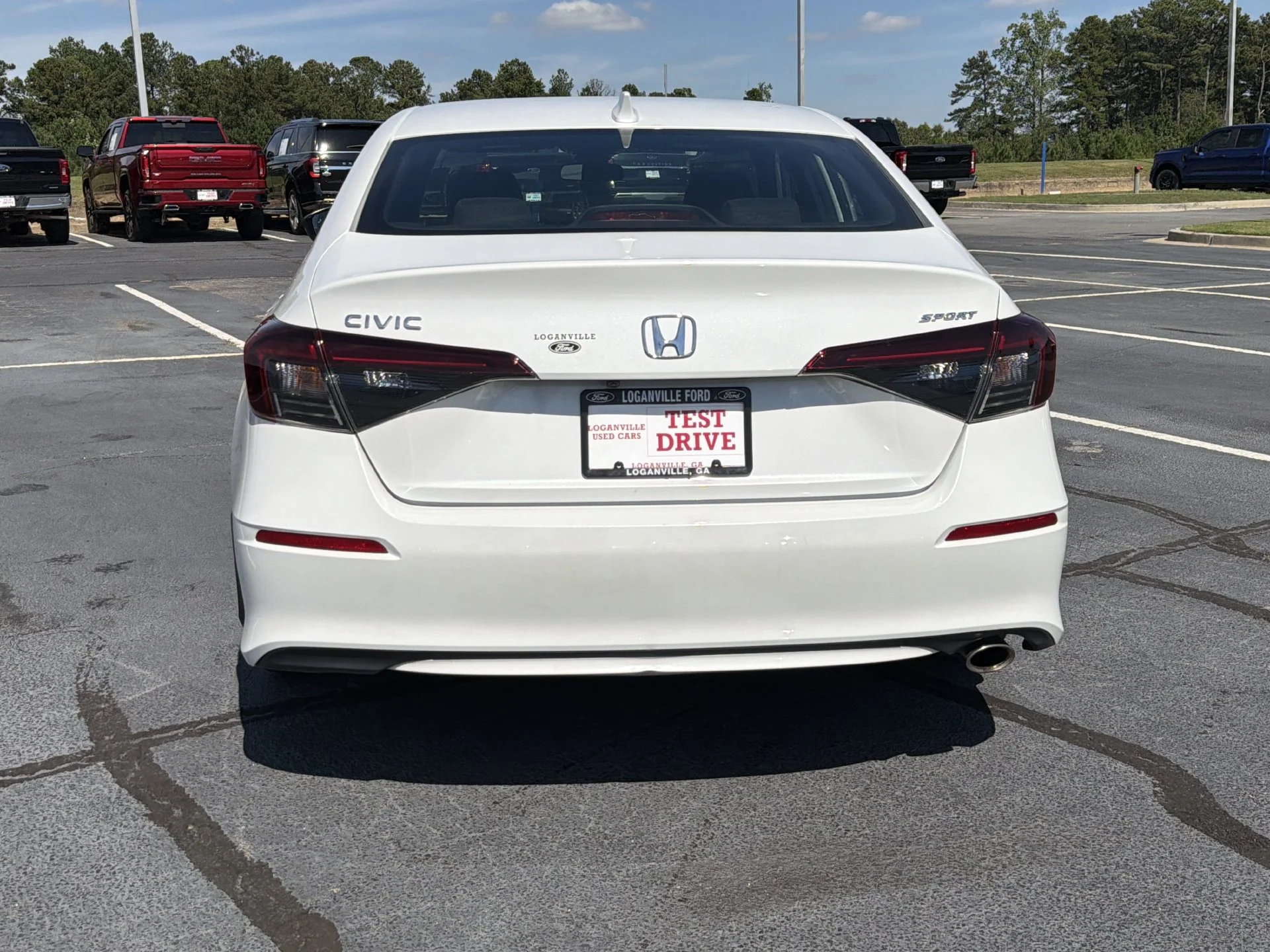 Certified Used 2025 Platinum White Pearl Honda Sport image 24