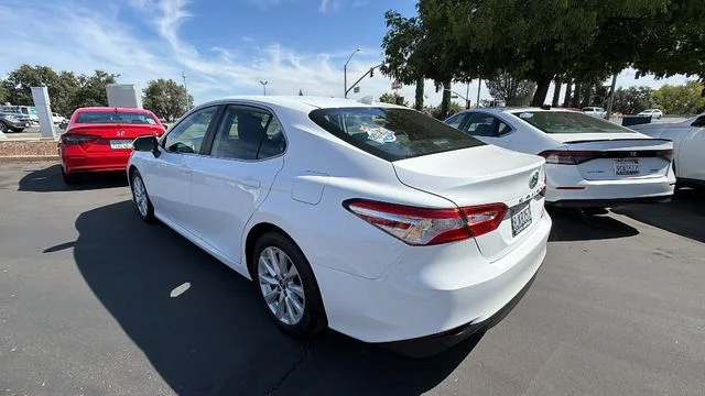 Used 2019 White Toyota LE image 6