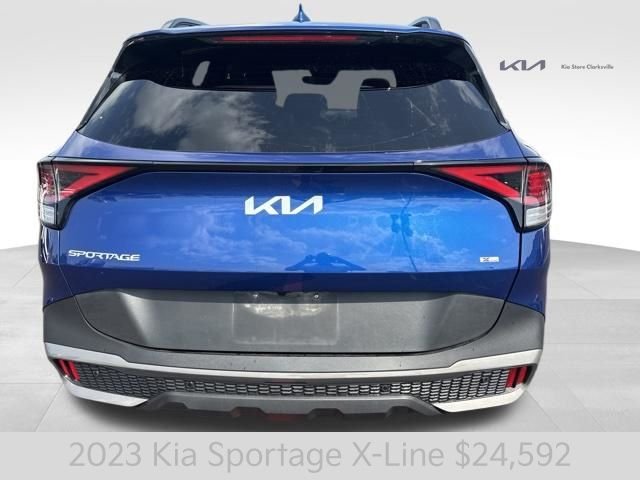 Certified Used 2023 Sapphire Blue Kia X-Line image 7