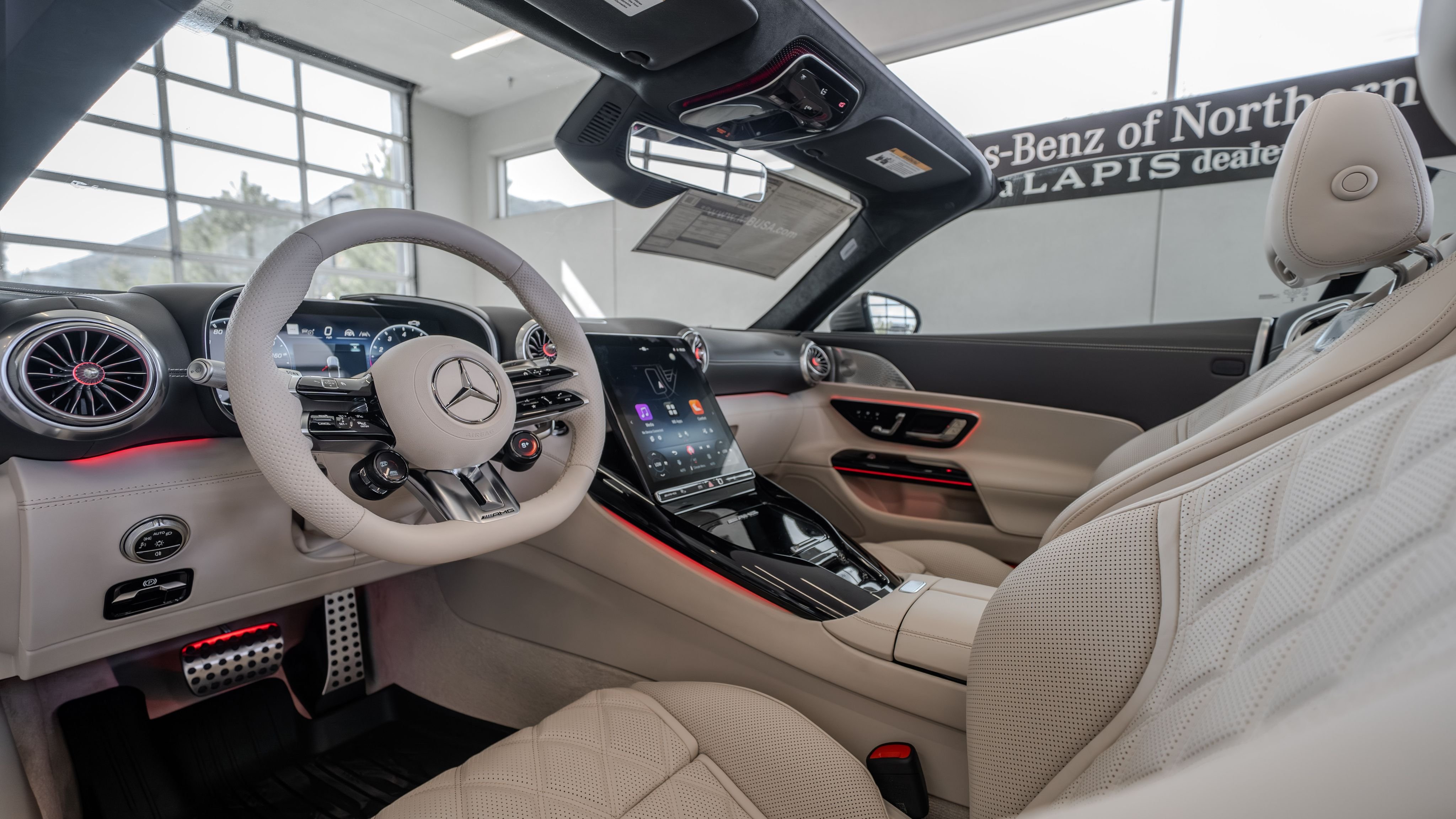 New 2026 Monza Grey Magno Mercedes-Benz SL 43 AMG® image 6