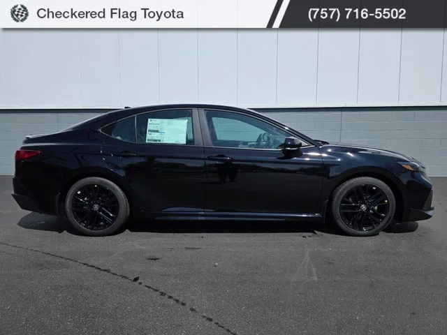New 2026 Midnight Black Metallic Toyota SE image 2