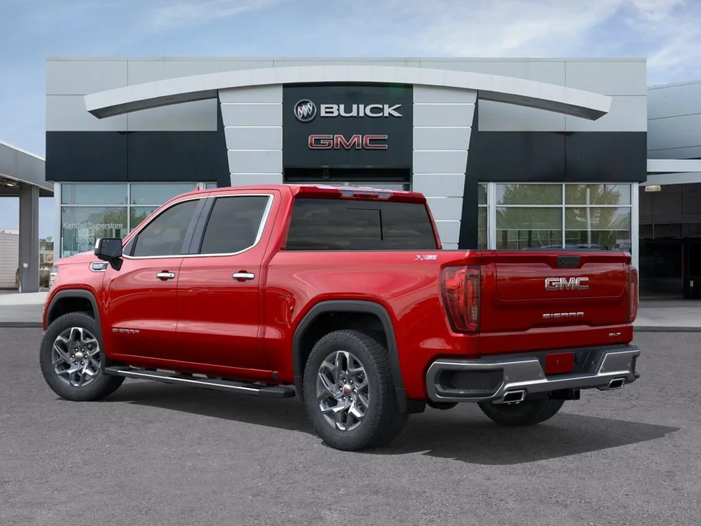 New 2026 VOLCANIC RED TINTCOAT GMC SLT image 3