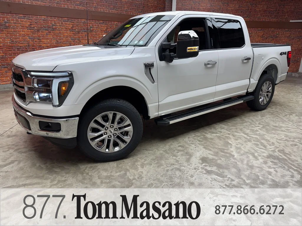 New 2026 Star White Metallic Tri-Coat Ford Lariat® image 1