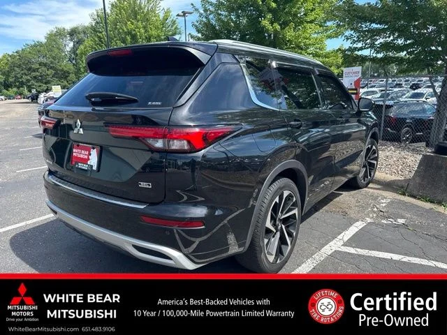 Certified 2022 Mitsubishi Outlander SEL Special Edition with VIN JA4J4VA80NZ063400 for sale in White Bear Lake, Minnesota