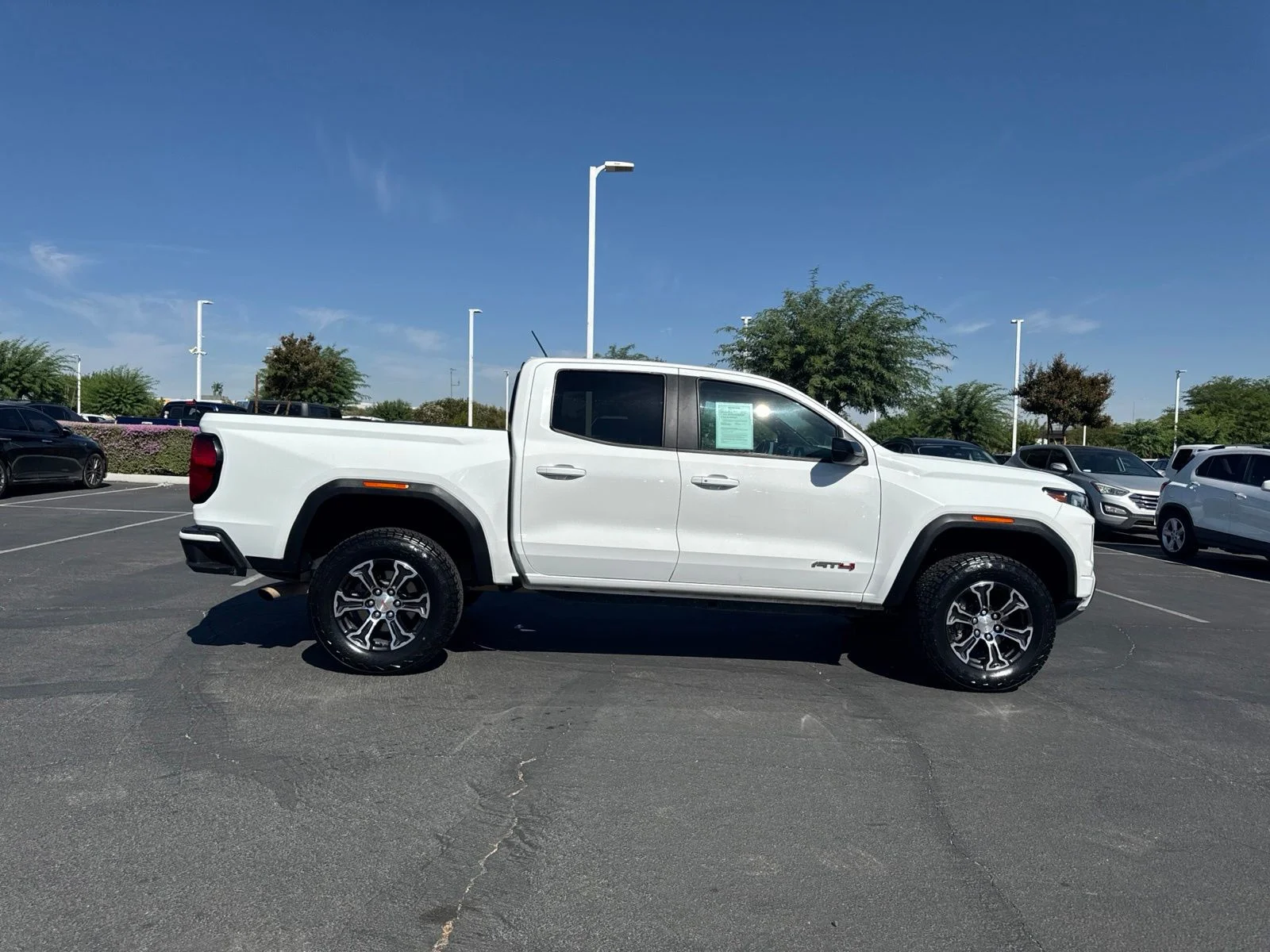 Used 2023 Summit White GMC AT4 image 5