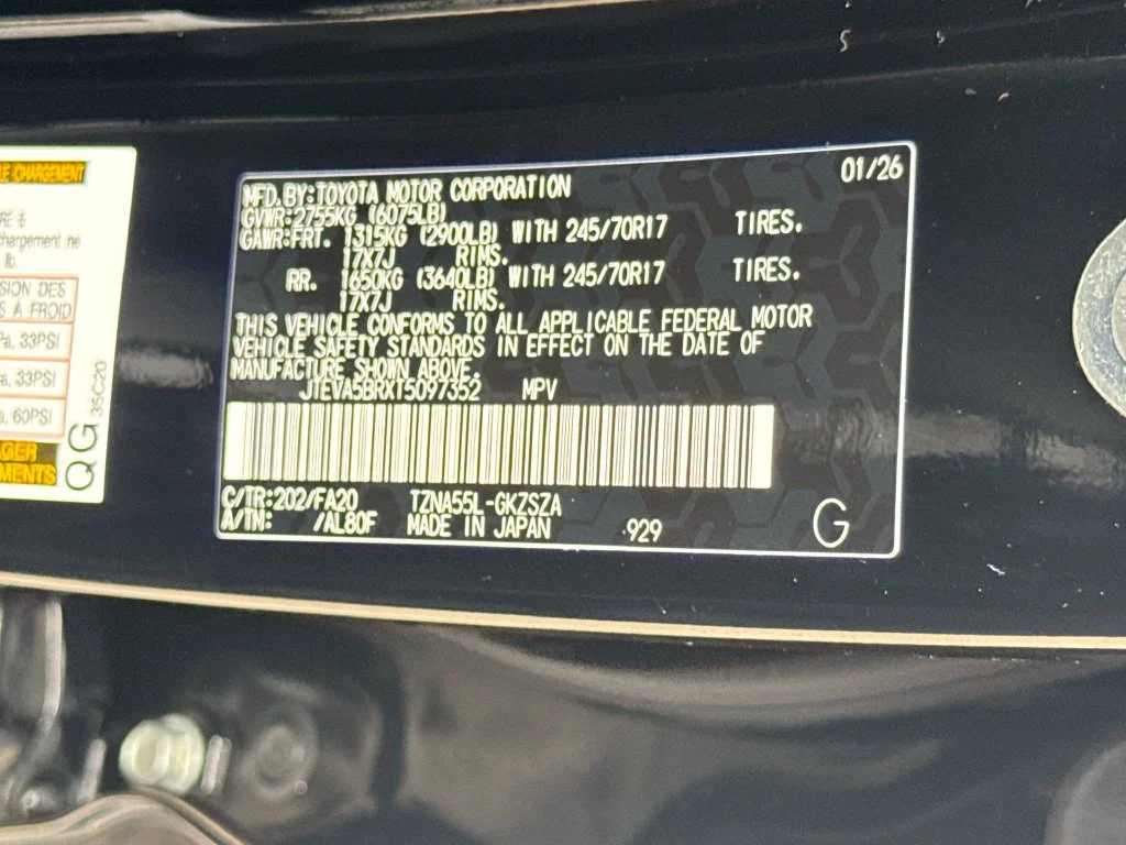 Used 2026 Black Toyota SR5 image 47