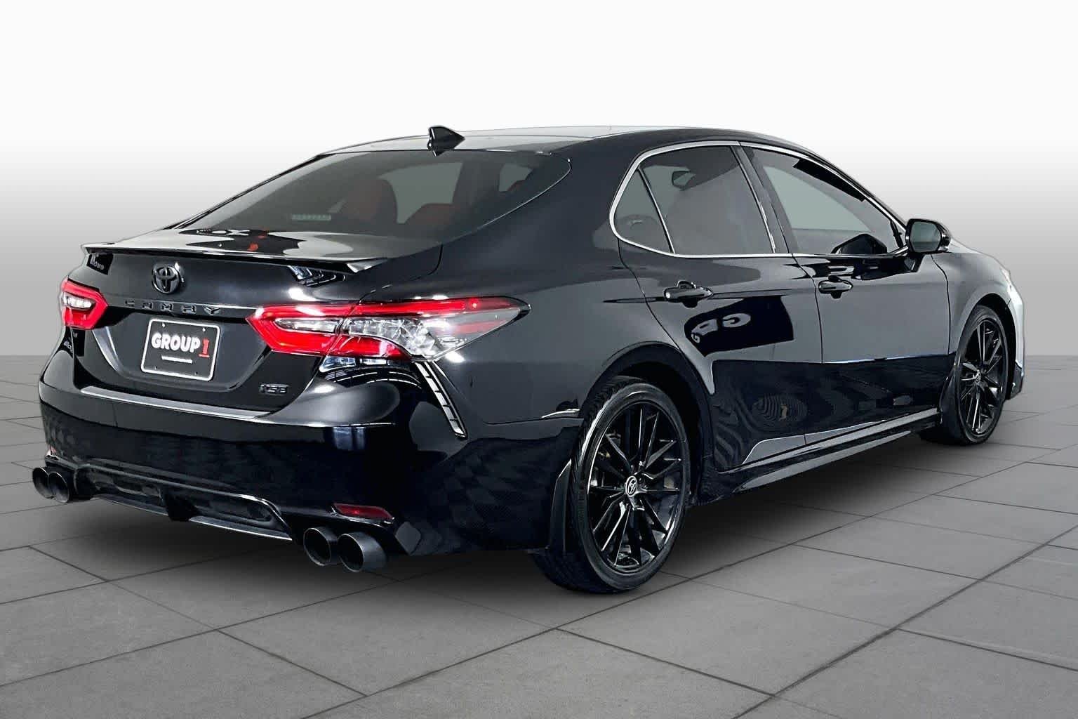 Used 2022 Midnight Black Metallic Toyota XSE image 11