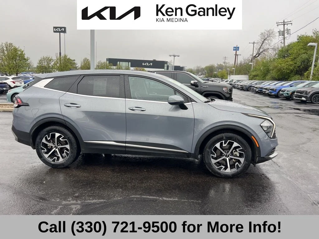 Certified Used 2023 Silver Kia EX image 8