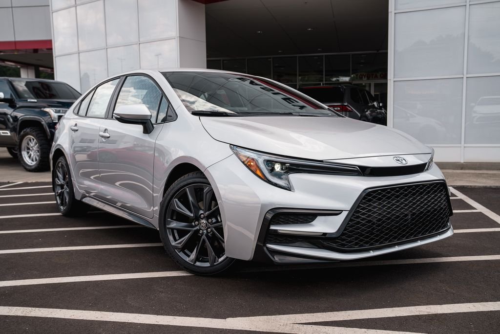 New 2026 Classic Silver Metallic Toyota SE image 1
