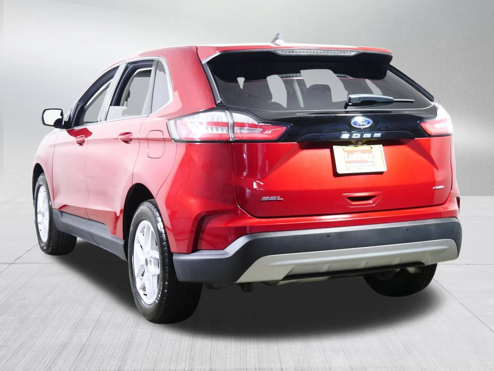 Used 2023 Rapid Red Metallic Tinted Clearcoat Ford SEL image 5
