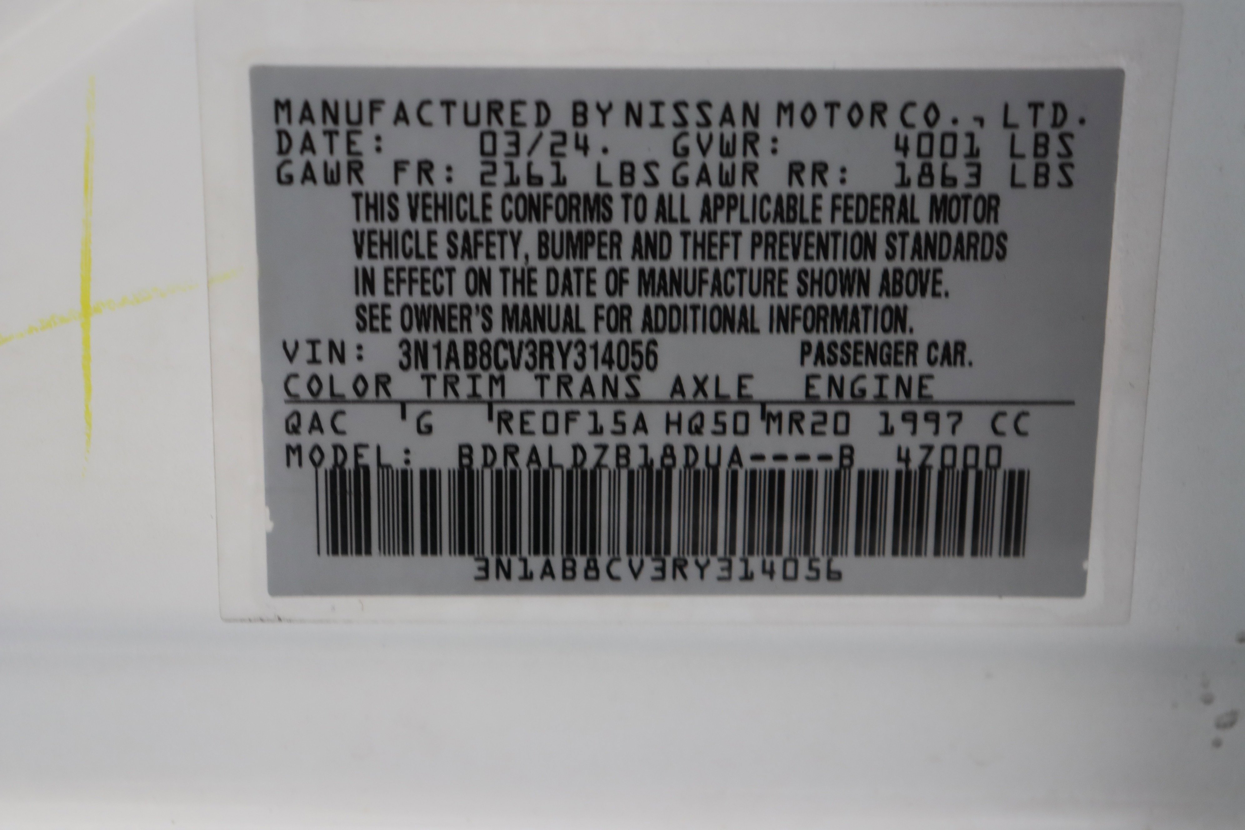 Used 2024 Aspen White Tricoat Nissan SV 2.0L image 39