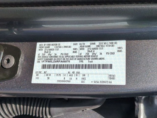 Used 2024 Gray Ford Lariat image 37