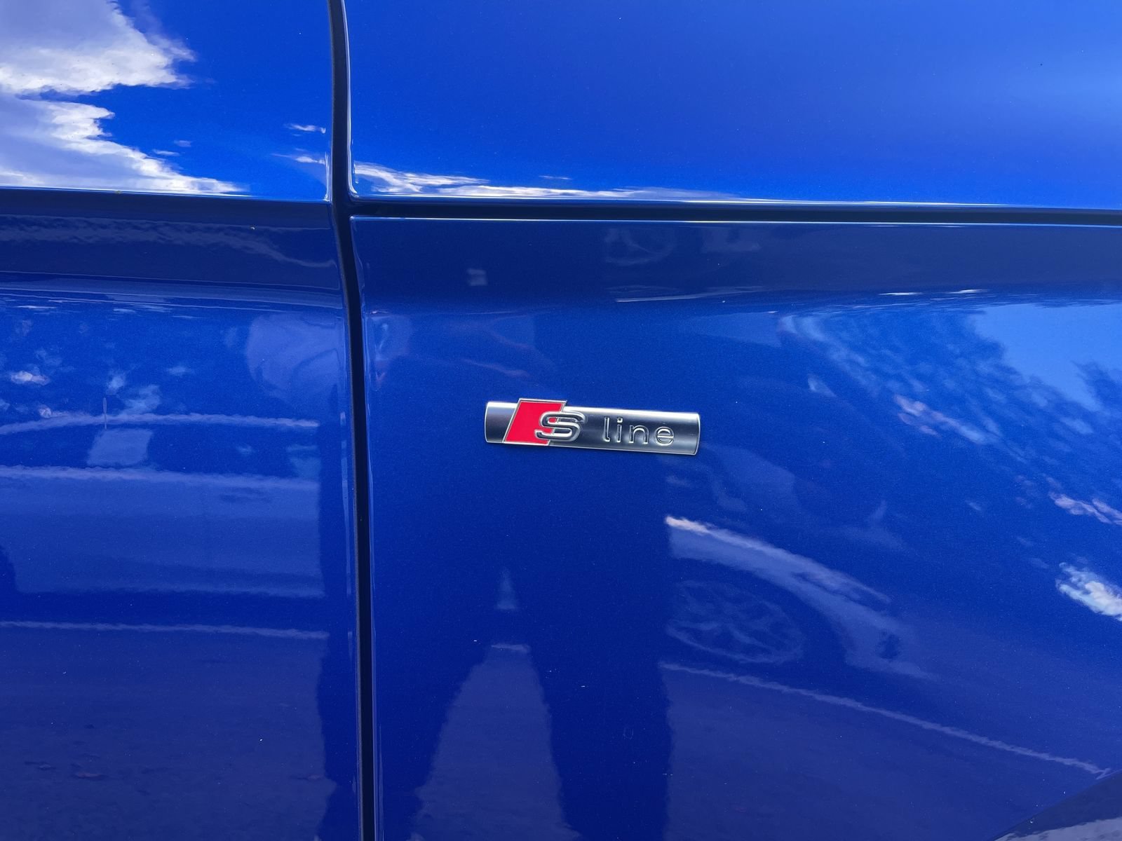 Certified Used 2024 Blue Audi 45 S line Premium image 14