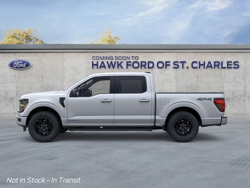 New 2026 Iconic Silver Metallic Ford XLT image 3