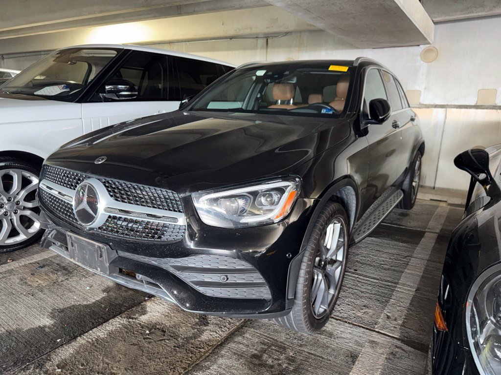 Certified Used 2021 Black Mercedes-Benz GLC 300 image 1