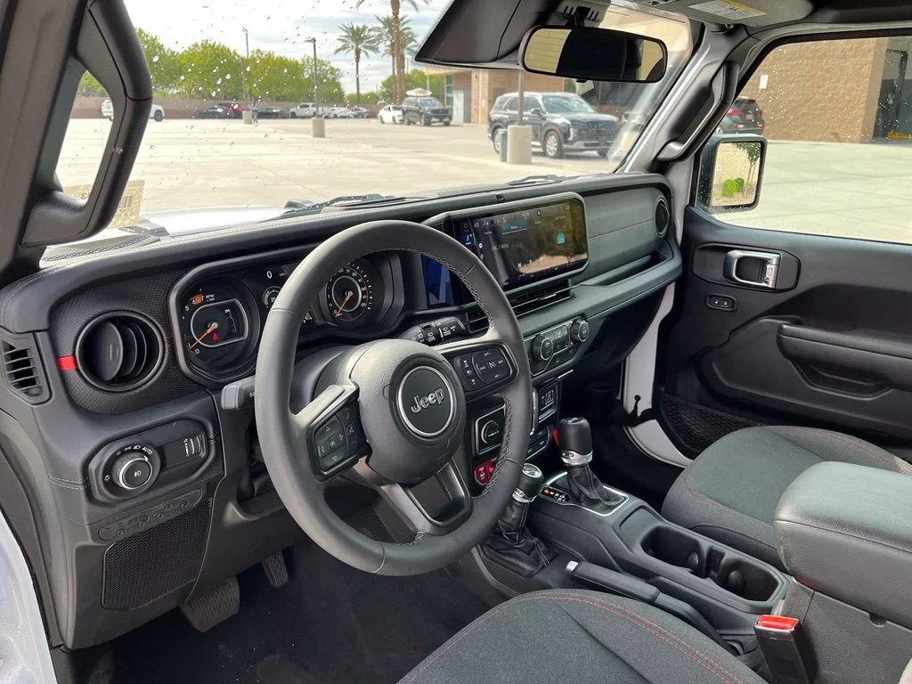 Certified Used 2025 White Jeep Rubicon image 13