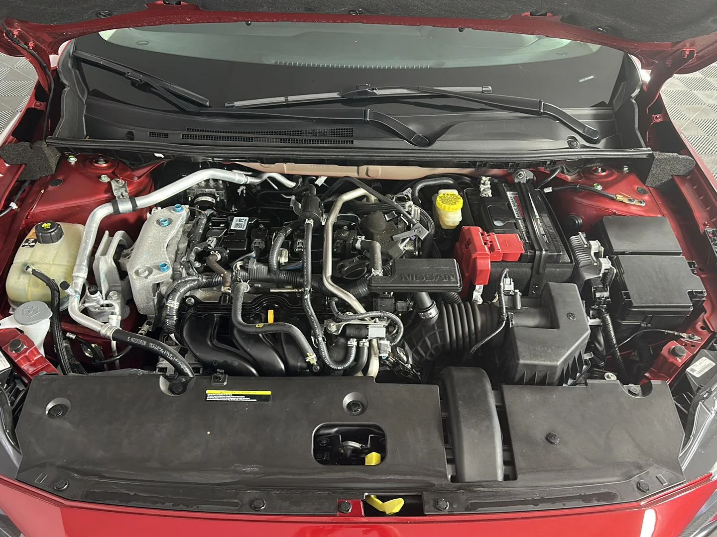 Used 2024 Scarlet Ember Tintcoat Nissan SV image 28