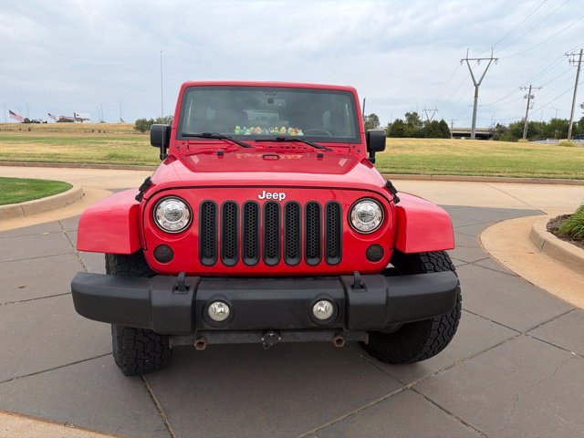 Used 2017 Red Jeep Unlimited Sahara image 8