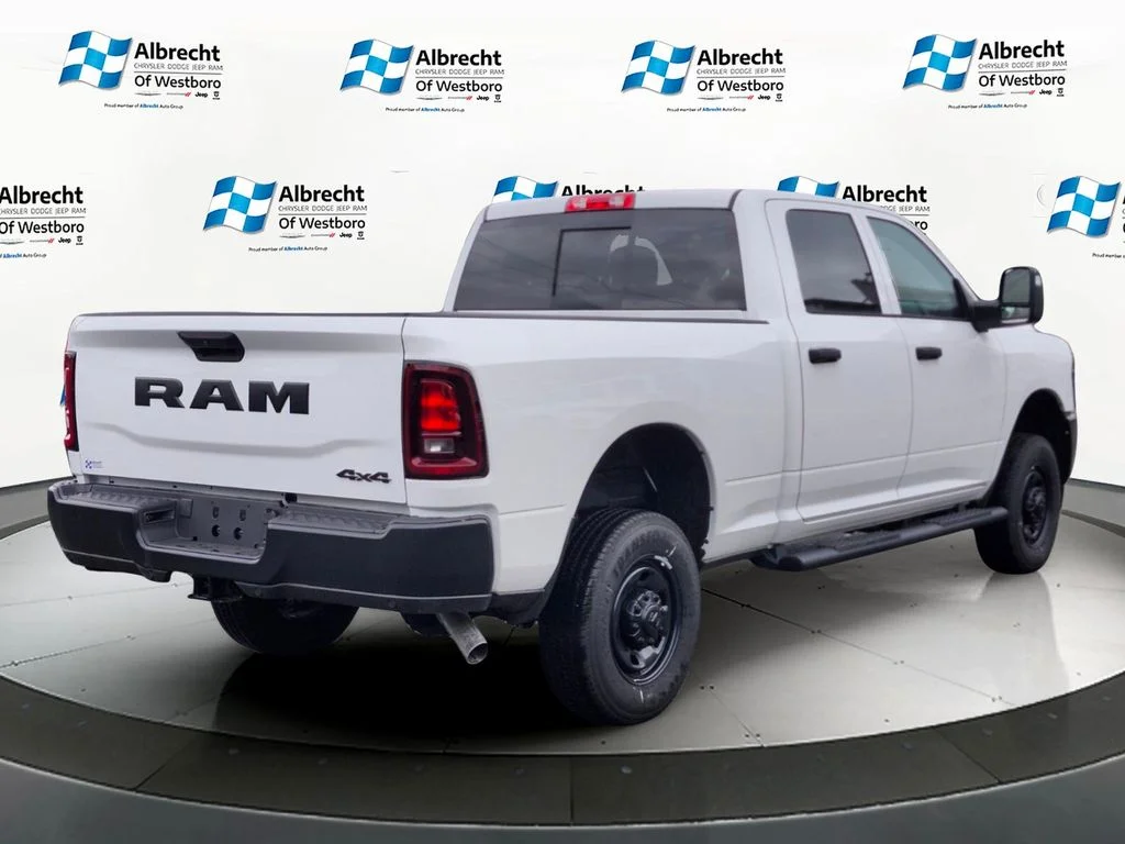 New 2026 Bright White Clear-Coat Exterior Paint RAM Tradesman image 5