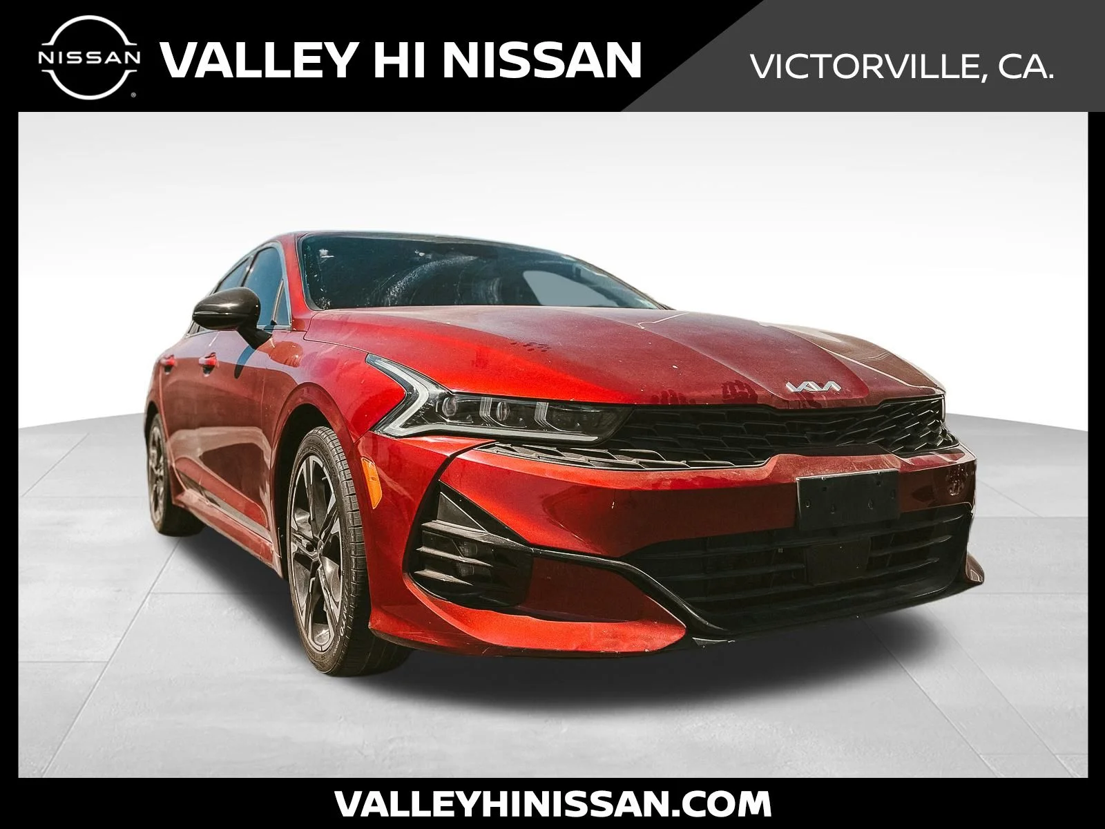 Used 2022 Red Kia GT-Line image 1