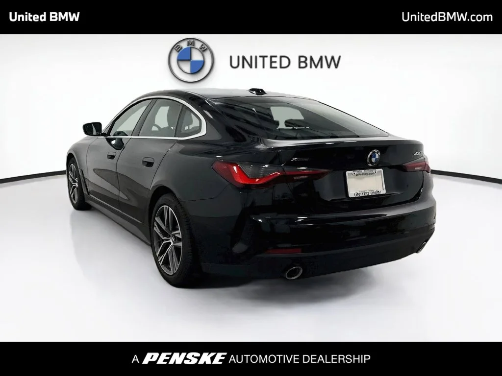 Certified Used 2025 Jet Black BMW 430i xDrive Gran Coupe image 7