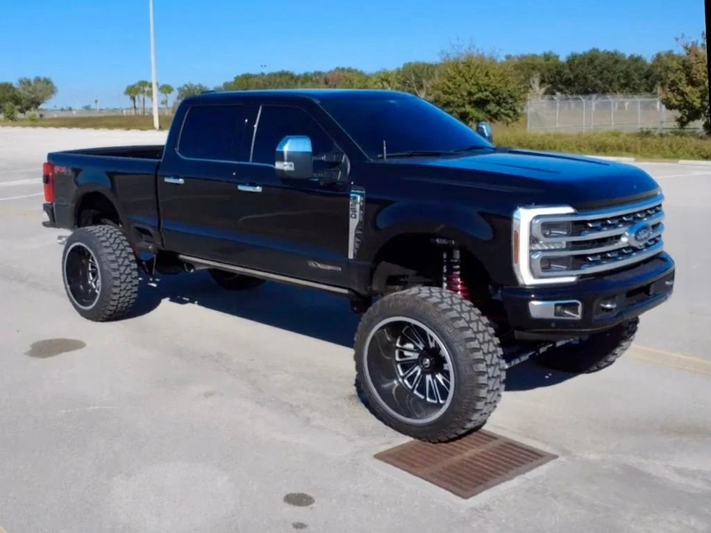 Used 2024 Black Metallic Ford Platinum image 3