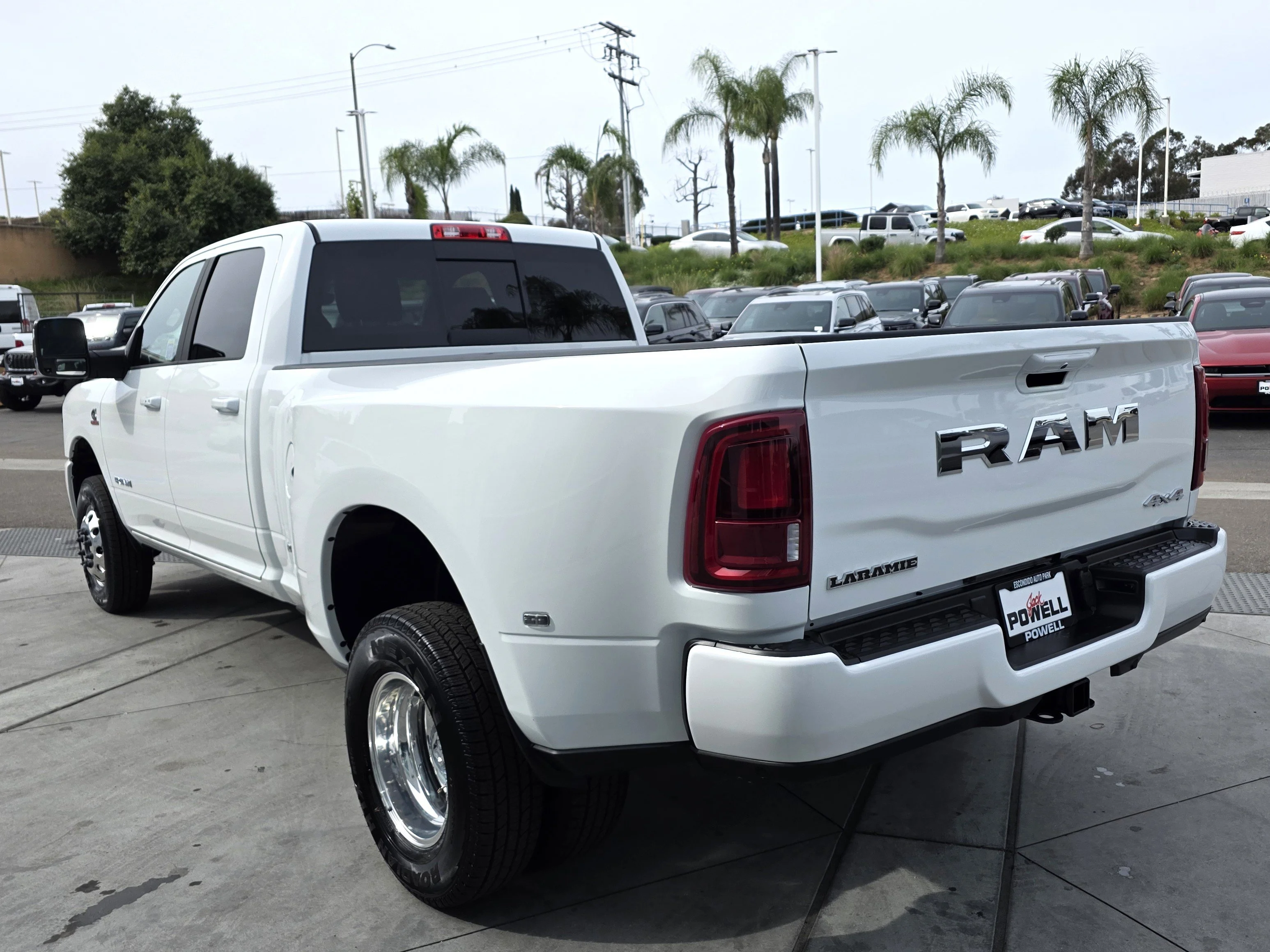 New 2026 Bright White Clearcoat RAM Laramie image 3