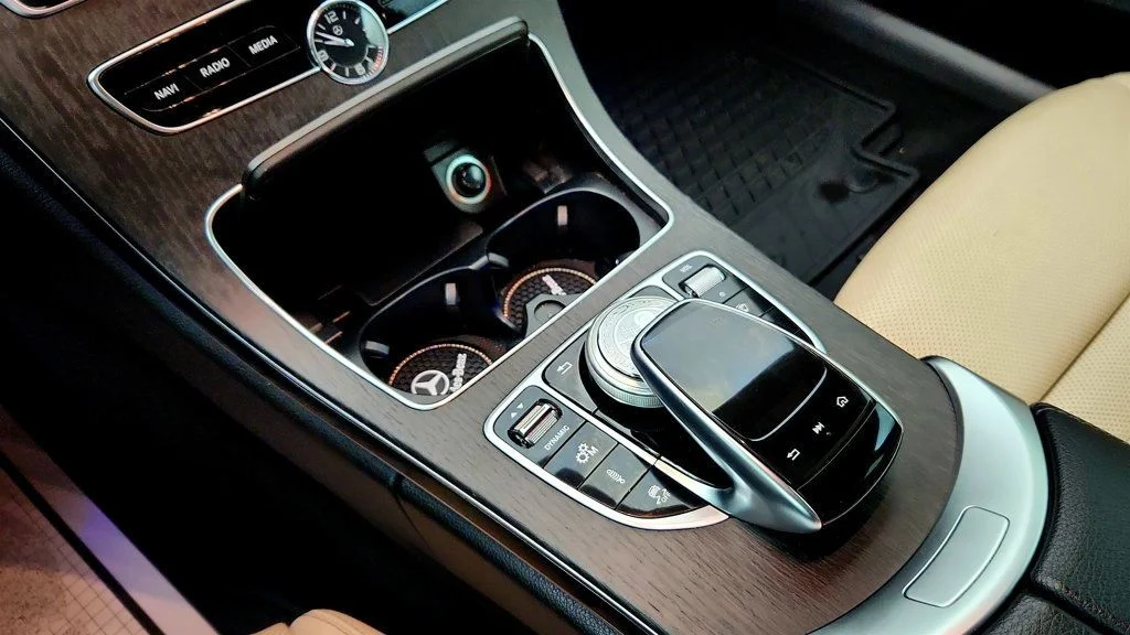 Used 2019 Brilliant Blue Metallic Mercedes-Benz AMG® C 43 4MATIC Coupe w/ Multimedia Pkg & Leather, Upholstery image 14