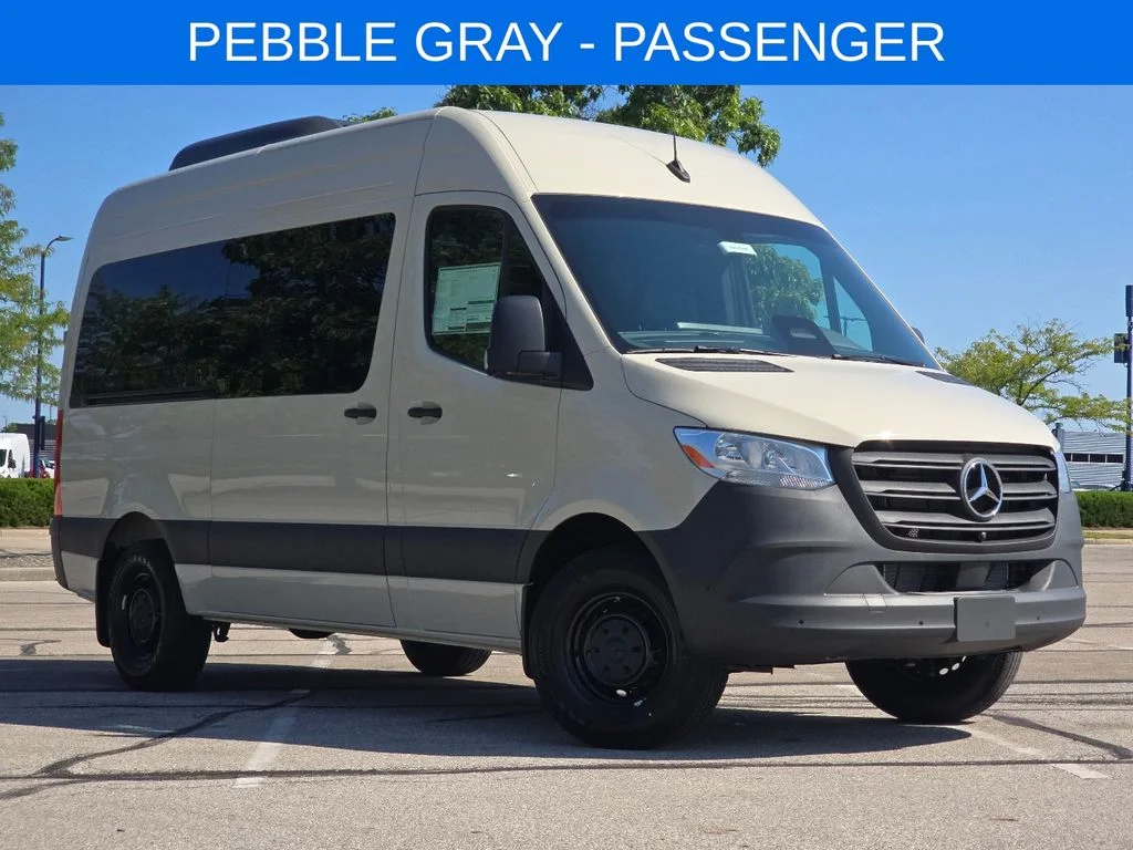 New 2026 Pebble Grey Mercedes-Benz Passenger 144 WB image 1