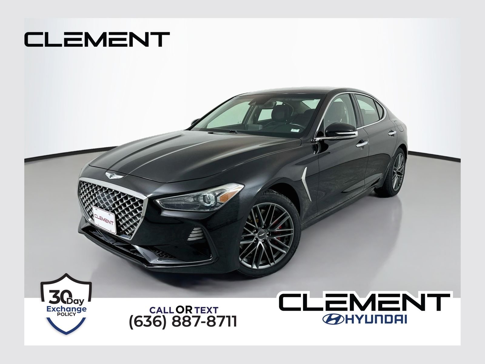 Used 2019 Black Genesis 3.3T Advanced image 1