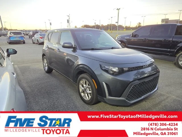 Used 2024 Gray Kia LX image 1